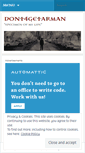 Mobile Screenshot of dont4getarman.wordpress.com