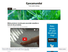 Tablet Screenshot of epocamundial.wordpress.com