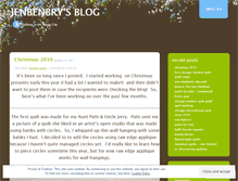 Tablet Screenshot of jenbenbry.wordpress.com