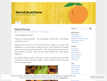 Tablet Screenshot of momofukuathome.wordpress.com