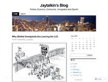 Tablet Screenshot of jaytalkin.wordpress.com