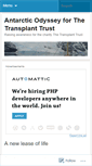 Mobile Screenshot of antarcticodyssey.wordpress.com