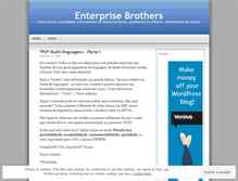 Tablet Screenshot of enterprisebrothers.wordpress.com