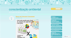 Desktop Screenshot of conscientizacaoambiental.wordpress.com