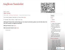 Tablet Screenshot of anglicansamizdat.wordpress.com