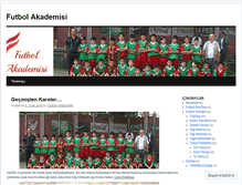 Tablet Screenshot of futbolokulu.wordpress.com