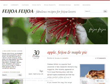 Tablet Screenshot of feijoafeijoa.wordpress.com