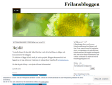 Tablet Screenshot of frilansbloggen.wordpress.com