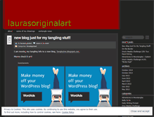 Tablet Screenshot of laurasoriginalart.wordpress.com