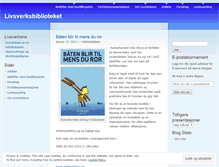 Tablet Screenshot of livsverksbiblioteket.wordpress.com