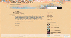 Desktop Screenshot of letmehearyourvoice.wordpress.com