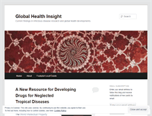 Tablet Screenshot of globalhealthinsight.wordpress.com