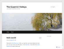 Tablet Screenshot of coast3valleys.wordpress.com