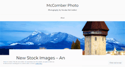 Desktop Screenshot of mccomberphoto.wordpress.com