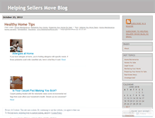 Tablet Screenshot of helpingsellersmove.wordpress.com