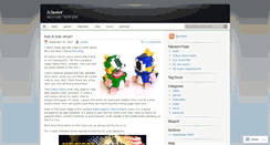Desktop Screenshot of ajuster.wordpress.com