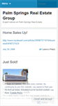 Mobile Screenshot of palmspringsreg.wordpress.com