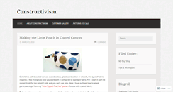 Desktop Screenshot of constructivblog.wordpress.com