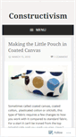Mobile Screenshot of constructivblog.wordpress.com