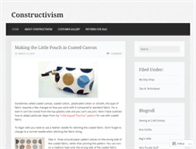 Tablet Screenshot of constructivblog.wordpress.com