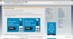 Desktop Screenshot of niscomputers8.wordpress.com
