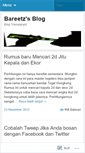 Mobile Screenshot of bareetz.wordpress.com