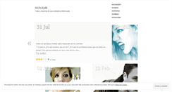 Desktop Screenshot of nuname.wordpress.com