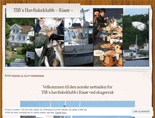 Tablet Screenshot of havfiskeklubben.wordpress.com