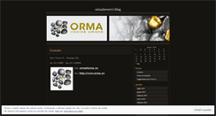 Desktop Screenshot of ormalavoro.wordpress.com