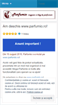 Mobile Screenshot of parfumio.wordpress.com