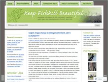 Tablet Screenshot of keepfishkillbeautiful.wordpress.com
