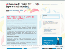 Tablet Screenshot of poloesperanca2011.wordpress.com