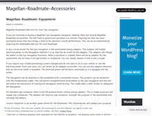 Tablet Screenshot of magellanroadmateaccessories.wordpress.com