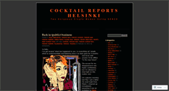 Desktop Screenshot of cocktailreports.wordpress.com