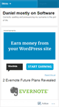 Mobile Screenshot of danieljomphe.wordpress.com