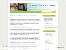 Tablet Screenshot of drmalcolmcarruthers.wordpress.com