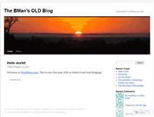 Tablet Screenshot of bmanold.wordpress.com