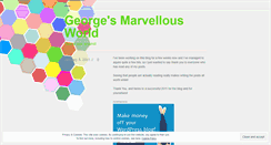 Desktop Screenshot of georgesmarvworld.wordpress.com
