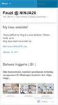 Mobile Screenshot of myninja20.wordpress.com