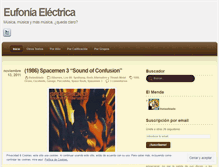 Tablet Screenshot of eufoniaelectrica.wordpress.com