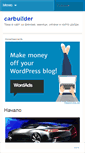 Mobile Screenshot of carbuilder.wordpress.com