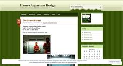Desktop Screenshot of hamsaquariumdesign.wordpress.com