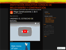 Tablet Screenshot of consejomediatecnica.wordpress.com