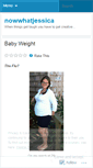 Mobile Screenshot of nowwhatjessica.wordpress.com
