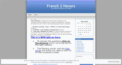 Desktop Screenshot of french2holsen.wordpress.com