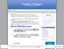 Tablet Screenshot of french2holsen.wordpress.com