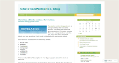 Desktop Screenshot of christianwebsites.wordpress.com