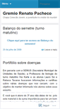 Mobile Screenshot of gremiorenatopacheco.wordpress.com