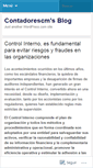 Mobile Screenshot of contadorescm.wordpress.com