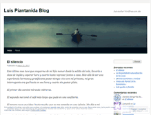 Tablet Screenshot of piantanida.wordpress.com